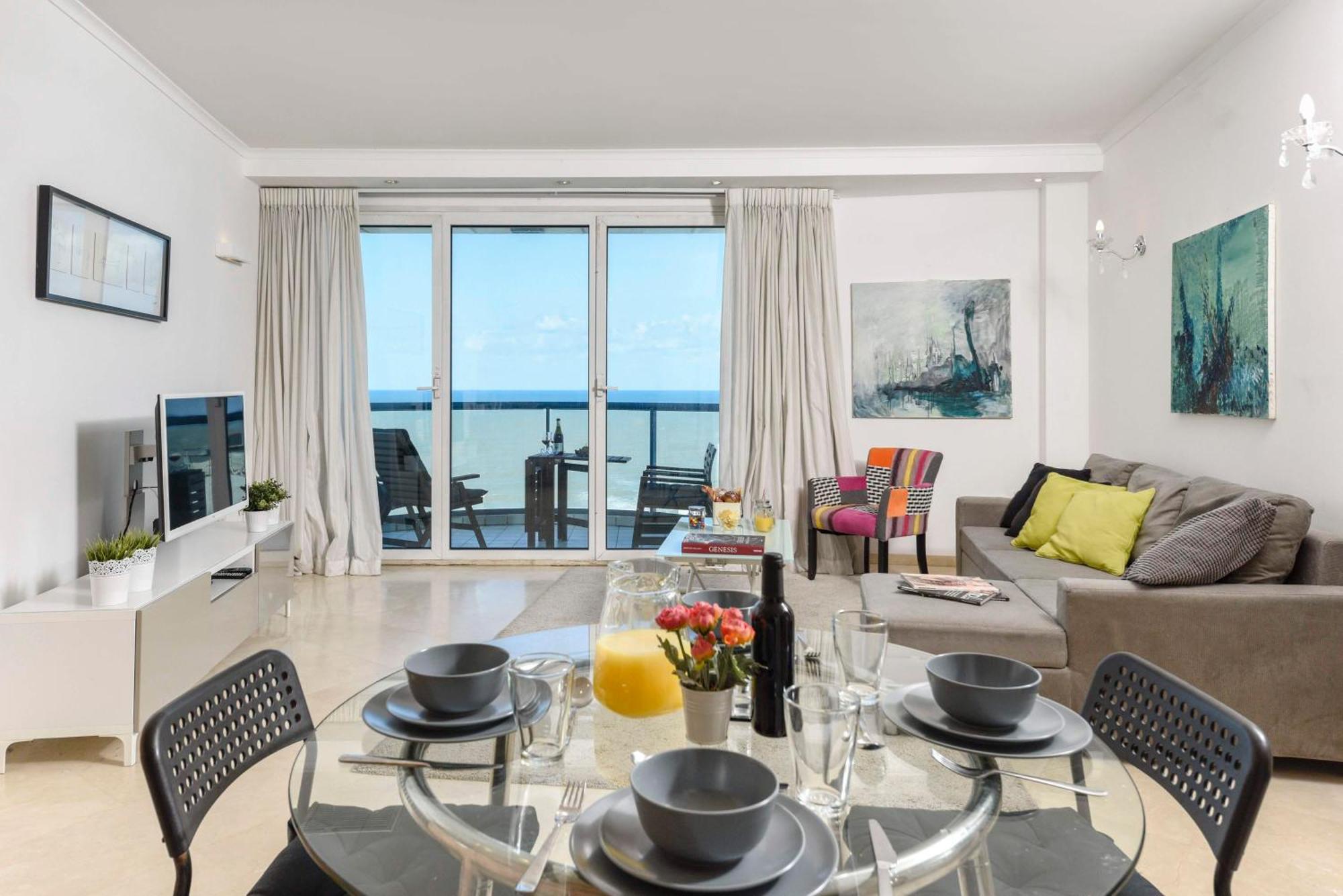 Superb Beachfront Apartments With Shelter By Sea N' Rent Tel Aviv-Jaffa Exterior foto