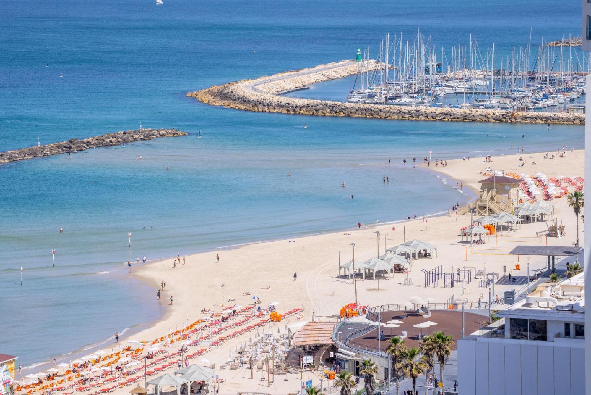 Superb Beachfront Apartments With Shelter By Sea N' Rent Tel Aviv-Jaffa Exterior foto