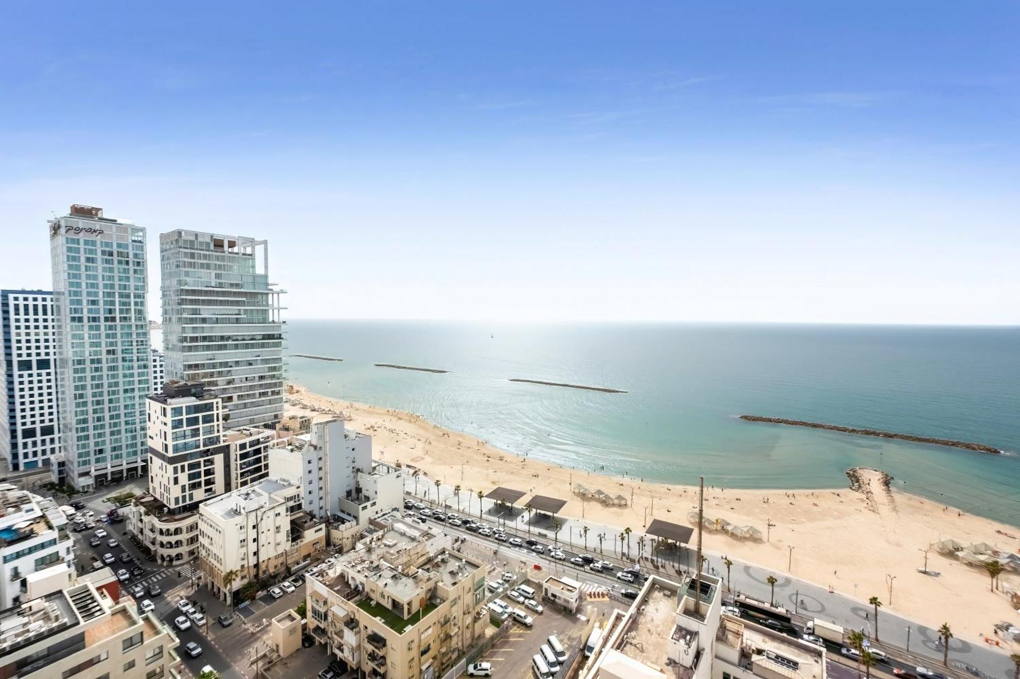 Superb Beachfront Apartments With Shelter By Sea N' Rent Tel Aviv-Jaffa Exterior foto